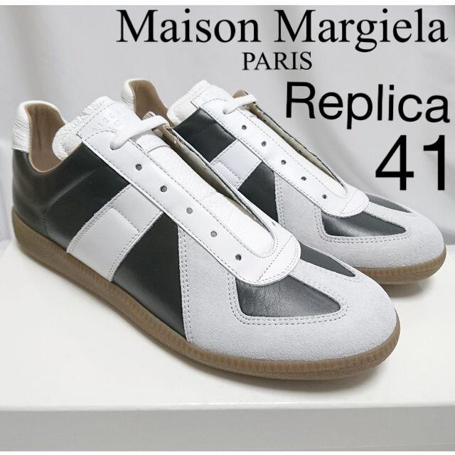 Maison Martin Margiela - 41 メゾンマルジェラ スニーカー 白 黒