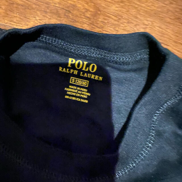 POLO RALPH LAUREN(ポロラルフローレン)のラルフローレン Tシャツ ブラックキッズ キッズ/ベビー/マタニティのキッズ服女の子用(90cm~)(Tシャツ/カットソー)の商品写真