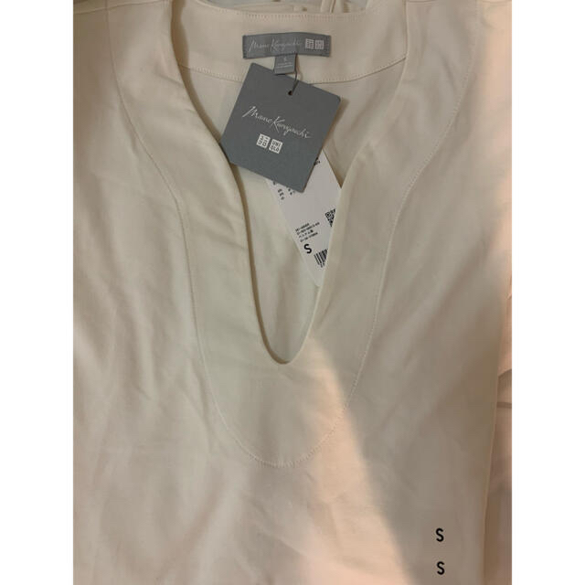 UNIQLO(ユニクロ)の新品タグ付マメ クロゴウチエアリズムコットンオーバーサイズT（5分袖）S メンズのトップス(Tシャツ/カットソー(半袖/袖なし))の商品写真