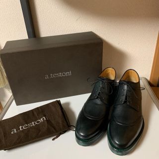 アテストーニ(a.testoni)の新品 a.testoni アテストーニ ドレスシューズ  革靴　サイズ6 G(ドレス/ビジネス)