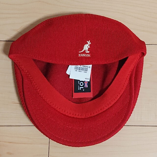 KANGOL(カンゴール)のM 新品 KANGOL TROPIC 504 VENTAIR ハンチング 赤 メンズの帽子(ハンチング/ベレー帽)の商品写真