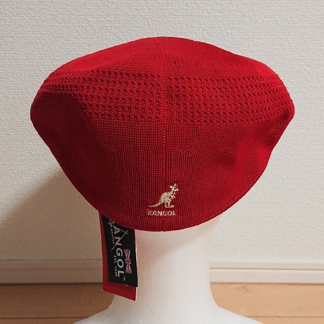 KANGOL(カンゴール)のM 新品 KANGOL TROPIC 504 VENTAIR ハンチング 赤 メンズの帽子(ハンチング/ベレー帽)の商品写真