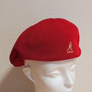 カンゴール(KANGOL)のM 新品 KANGOL TROPIC 504 VENTAIR ハンチング 赤(ハンチング/ベレー帽)