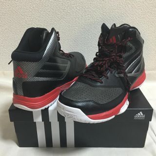 アディダス(adidas)の【zzz様専用】【新品】24cm アディダス バスケットシューズ キッズ (スニーカー)