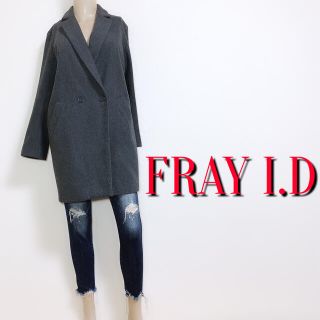 フレイアイディー(FRAY I.D)の必需品♪フレイアイディー 極暖ダブルチェスターコート♡トッカ ストラ ドゥロワー(チェスターコート)