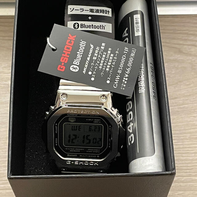 【4個セット】G-SHOCK GMW-B5000D-1JF 【プライスタグ付き】