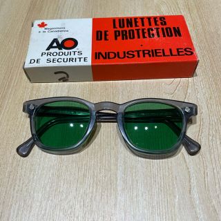 American Optical ao safety サングラス 野村訓市 箱付(サングラス/メガネ)