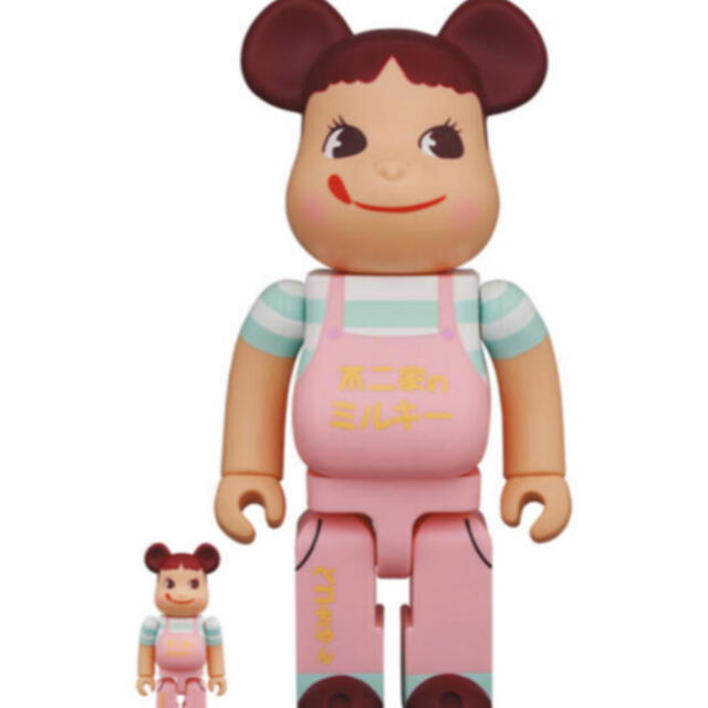 エンタメ/ホビーBE@RBRICK ファミリータウン ペコちゃん 100％&400％ 不二家