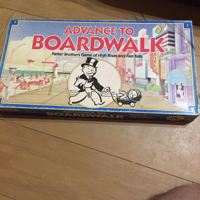 お宝 モノポリー 1985年 海外版 Advance to Boardwalk