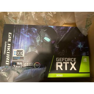 玄人志向　GALAKURO RTX3090   新品(PCパーツ)