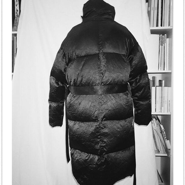 mame(マメ)のperverze wrap down coat black レディースのジャケット/アウター(ダウンジャケット)の商品写真