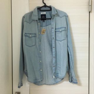 アメリカンイーグル(American Eagle)のタグ付き新品未使用♡アメリカンイーグルデニムシャツ(シャツ/ブラウス(長袖/七分))