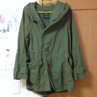 ダブルクローゼット(w closet)のw closet ビッグフードアウター(ミリタリージャケット)