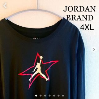 ナイキ(NIKE)のJORDAN BRAND｜ジョーダンブランド　ロングスリーブTシャツ　4XL(Tシャツ/カットソー(七分/長袖))