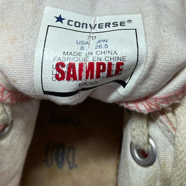 CONVERSE(コンバース)のコンバースオールスター　サンプル品　ピンク　26.5cm メンズの靴/シューズ(スニーカー)の商品写真