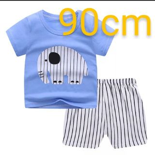 ベビー　セットアップ　上下セット　90　新品　男の子　夏　綿　海外子供服(その他)