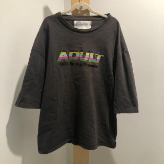 DAIRIKU 19ss ADULT  刺繍 Tシャツ(Tシャツ/カットソー(半袖/袖なし))