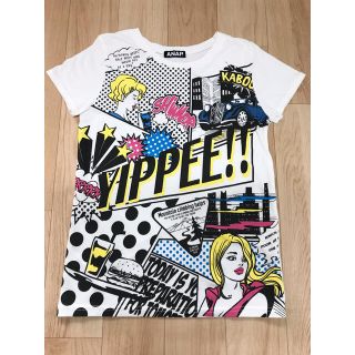 アナップ(ANAP)のANAP アナップ アメコミプリントTシャツ レディース フリー(Tシャツ(半袖/袖なし))