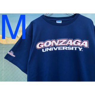 NCAA  ゴンザガ大学　 カレッジ　 プリント　 半袖　 Tシャツ M(Tシャツ/カットソー(半袖/袖なし))