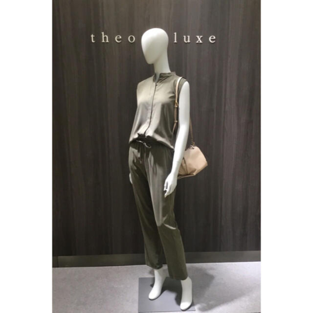 Theory luxe 21ss ミモレ丈パンツ　サイズ38