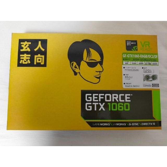 玄人志向 GTX 1060 6GB