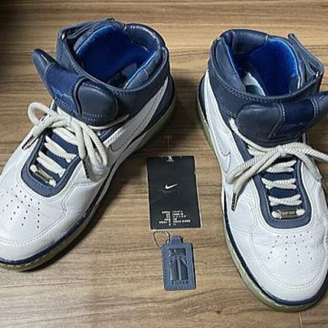 AIR FORCE 25 AP White×Navy LEATHER 26cm