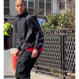 supreme raglan court jacket
