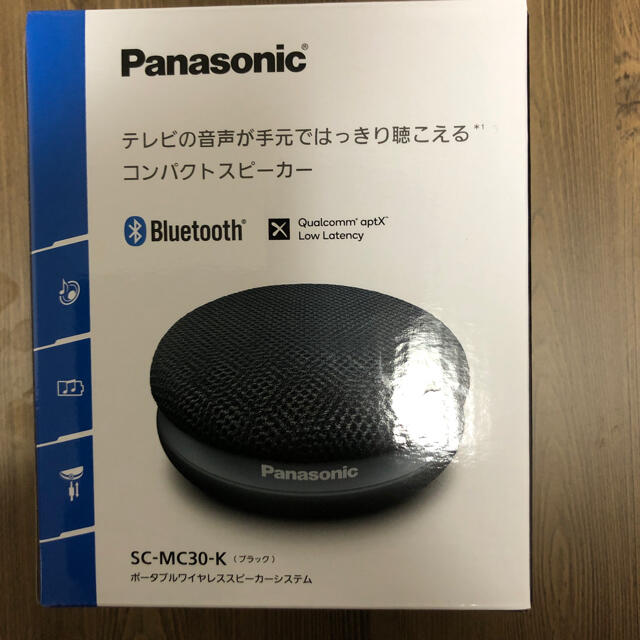 【美品✨】Panasonic SC-MC30-W コンパクトスピーカースティッチと申します∩^ω^∩