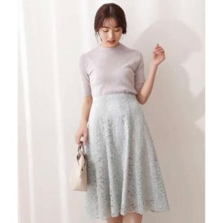 プロポーションボディドレッシング(PROPORTION BODY DRESSING)のproportion レーススカート(ひざ丈スカート)