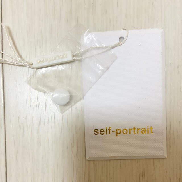 SELF PORTRAIT(セルフポートレイト)のself portrait ♡ スターレースバックジップボトルネックワンピース レディースのワンピース(ミニワンピース)の商品写真