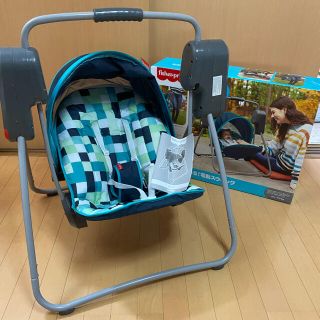 フィッシャープライス(Fisher-Price)の値下げしました！フィッシャープライス 電動スウィング(その他)