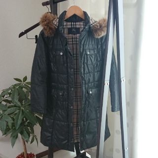 バーバリー(BURBERRY)のBURBERRY ダウンコート キッズ150 レディースS(コート)