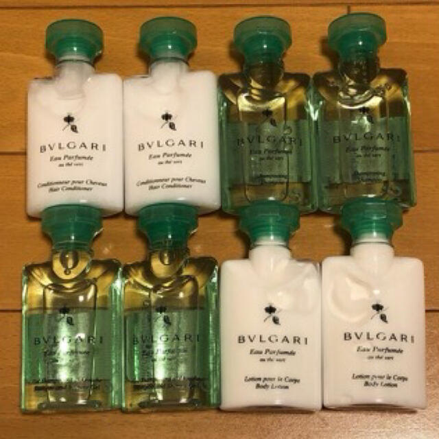 BVLGARI - ブルガリ アメニティ 8本セットの通販 by うさ2612's shop ...