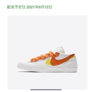 ナイキ(NIKE)のブレーザー LOW sacai  (スニーカー)