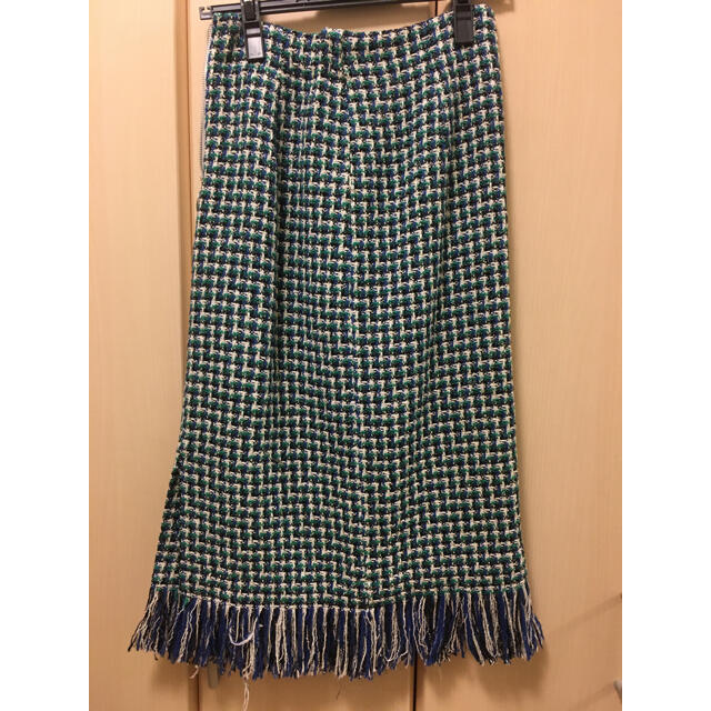 ABAHOUSE(アバハウス)の【A様専用】myself abahouse ツイードタイトスカート レディースのスカート(ひざ丈スカート)の商品写真