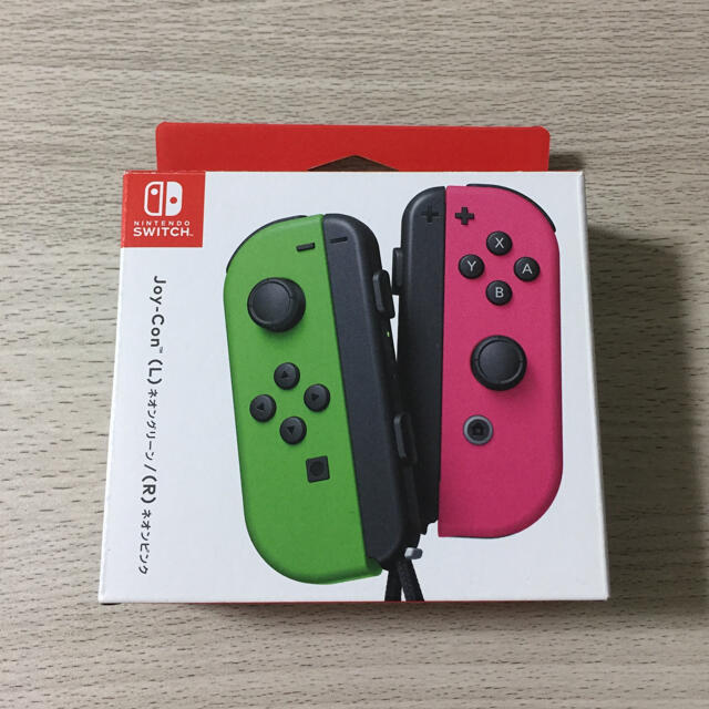 Nintendo Switch Joy-Con ネオングリーン ネオンピンク