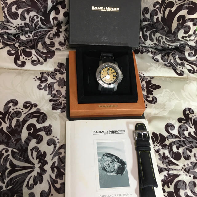 BAUME&MERCIER(ボームエメルシエ)のボームアンドメルシエ MOAO8319 ケープランドＳ 1000mダイバーズ メンズの時計(腕時計(アナログ))の商品写真
