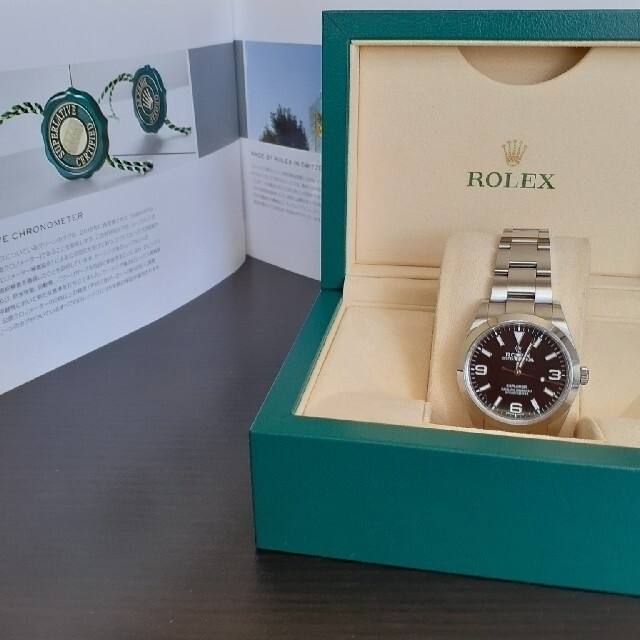 ROLEX(ロレックス)のROLEX　エクスプローラー1(214270)後期　国内正規店購入品　 メンズの時計(腕時計(アナログ))の商品写真
