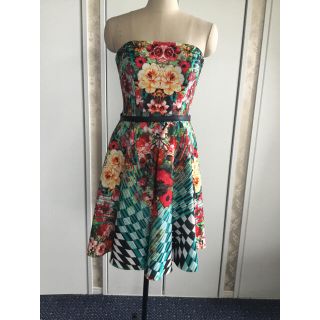 タダシショウジ(TADASHI SHOJI)のJOVANI 高級ワンピース　　9号【208】(ひざ丈ワンピース)