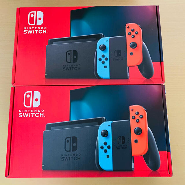 Nintendo Switch - Nintendo Switch本体 ネオン 新モデル 2台セット 新品 未使用