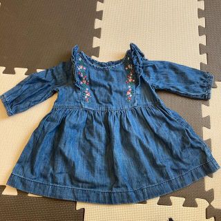 ベビーギャップ(babyGAP)のワンピース　80(ワンピース)