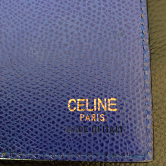 celine(セリーヌ)のセリーヌ　CELINE    長財布　　ブルー　　レザー レディースのファッション小物(財布)の商品写真