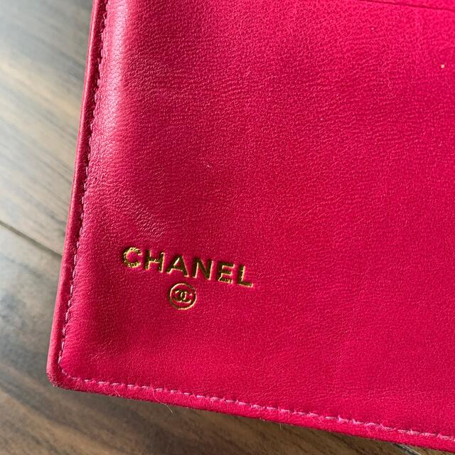 CHANEL シャネル ヴィンテージ キャビアスキン 長財布 ピンク