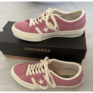 ビューティアンドユースユナイテッドアローズ(BEAUTY&YOUTH UNITED ARROWS)のCONVERSE STAR&BARS SUEDE OX DUSTY PINK(スニーカー)