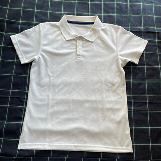 白ポロシャツ　150(Tシャツ/カットソー)