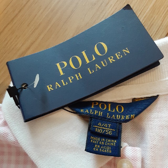 POLO RALPH LAUREN(ポロラルフローレン)のPOLO RALPH LAUREN　ポロシャツ　110cm キッズ/ベビー/マタニティのキッズ服女の子用(90cm~)(Tシャツ/カットソー)の商品写真