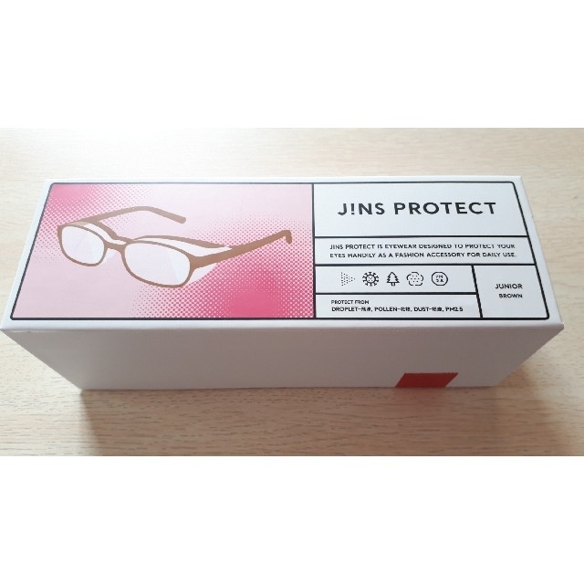 JINS 花粉カット メガネ 度なし レディースのファッション小物(サングラス/メガネ)の商品写真