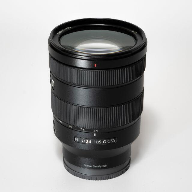 SONY(ソニー)の【美品】SONY FE 24-105mm F4 G OSS SEL24105G スマホ/家電/カメラのカメラ(レンズ(ズーム))の商品写真