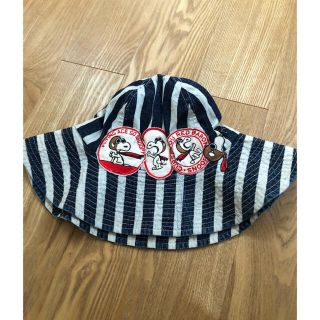 デニムダンガリー(DENIM DUNGAREE)のデニム&ダンガリー ☆スヌーピーコラボ HAT 58 美品ゴートゥ(帽子)