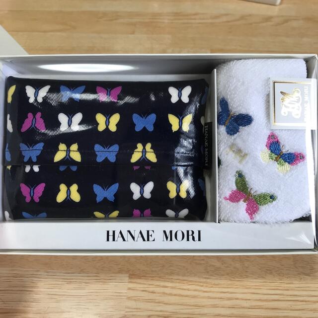 HANAE MORI(ハナエモリ)のティシュケース　ミニタオル レディースのファッション小物(ハンカチ)の商品写真